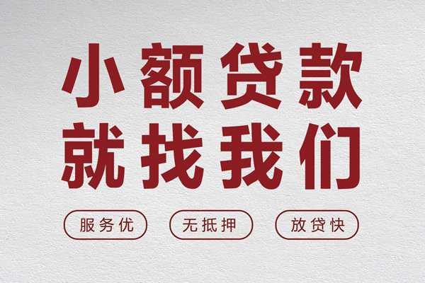 成都05小额贷款不查征信